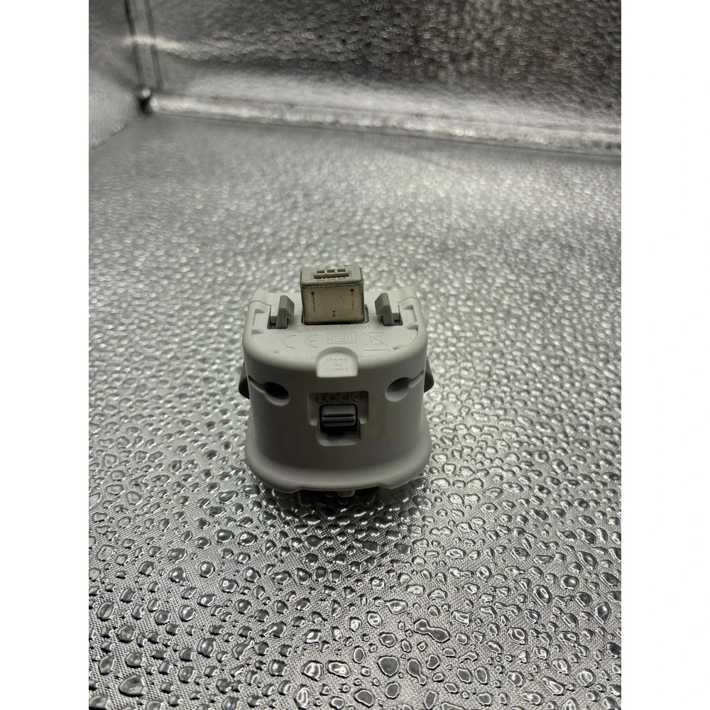 Nintendo Wii MotionPlus Adapter RVL-026 Gray Genuine OEM Controller Accessory‎